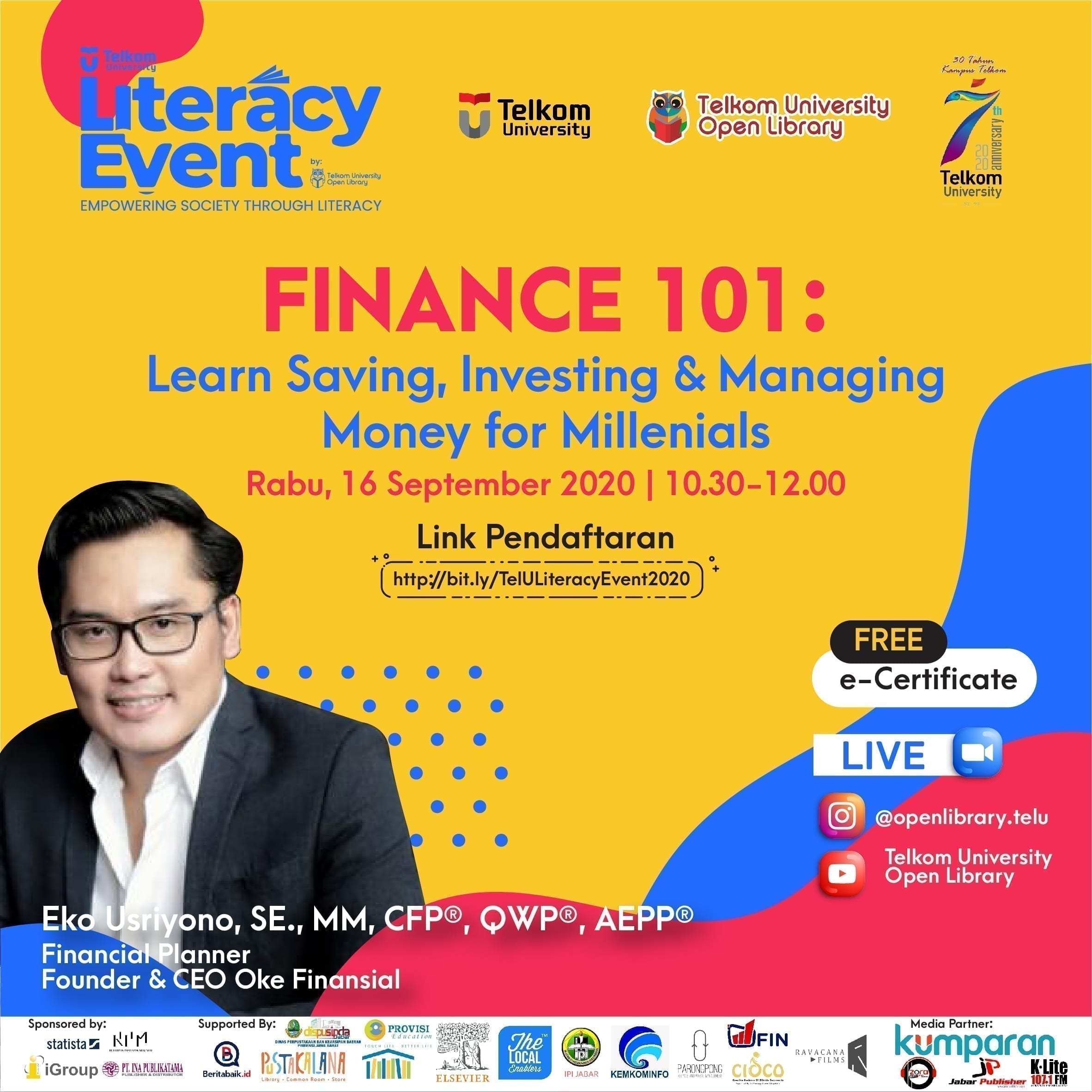 Finance 101 : Learn Saving, Investing and managing Money for Millenials